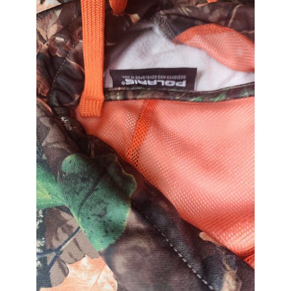Polaris Camo Hoodie Large Pursuit Hunting Pullover Sweatshirt Fleece Gorpcore - Picture 9 of 16